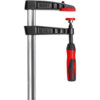 BESSEY Temperguss-Schraubzwinge TG12-2K mit 2K-GriffSpannweite 120 mm/Ausladung 60 mm/Schiene 20x5 mm